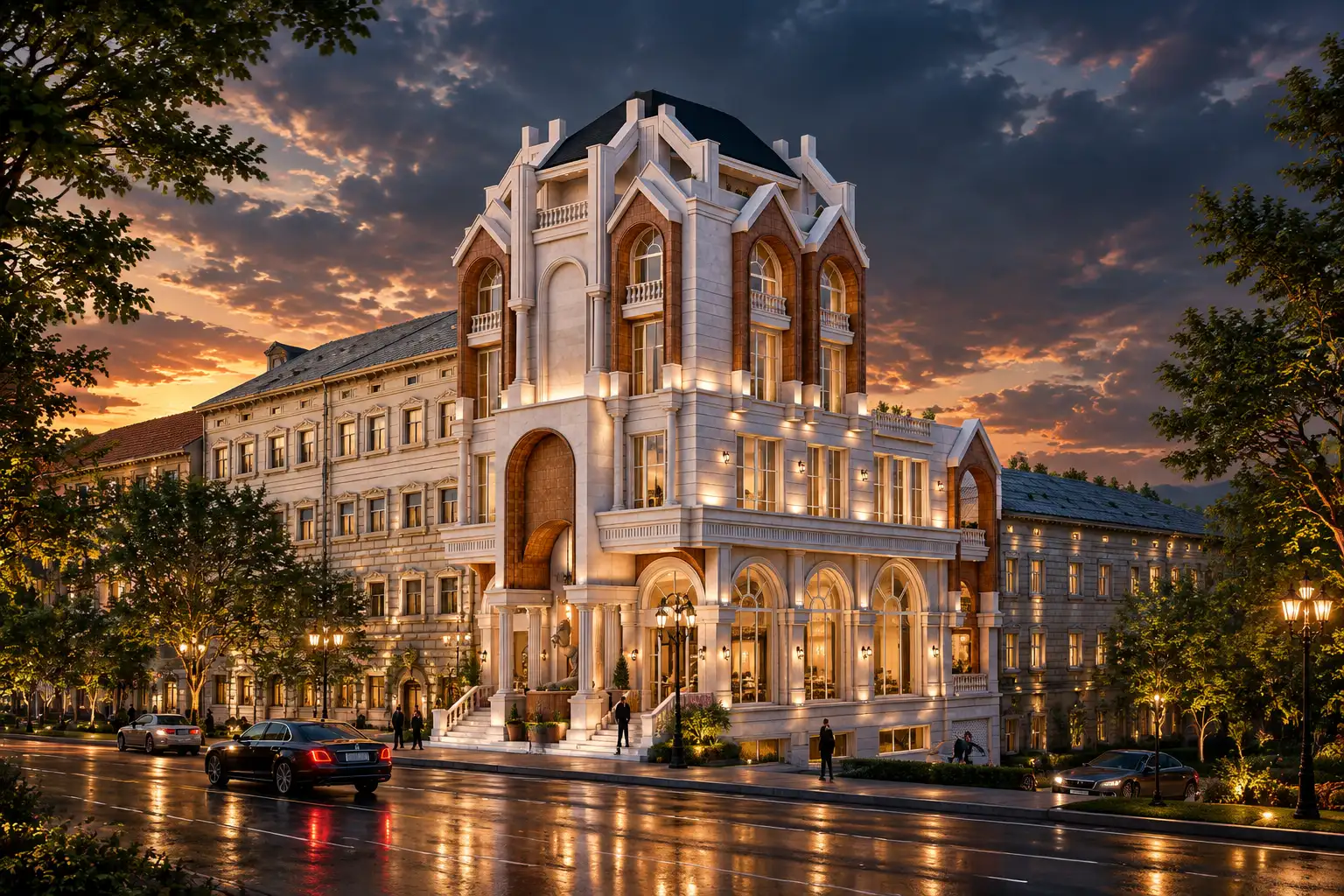 اچ تو بی لند, سرزمین سرمایه گذاران